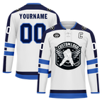 Custom White Blue Personalized Hockey Jersey HCKJ01-D0a70e0