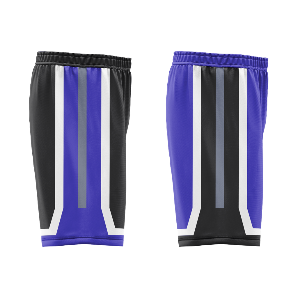 Custom Black Blue Classic Style Reversible Basketball Uniform Personalized Ordinary BBJR-D017036