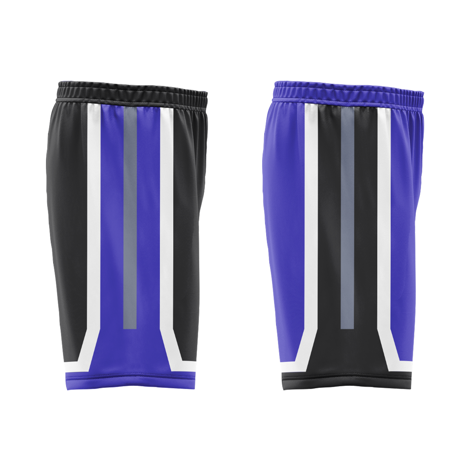 Custom Black Blue Classic Style Reversible Basketball Uniform Personalized Ordinary BBJR-D017036