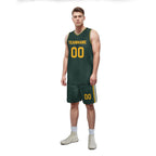 Custom Green Classic Style Sports Uniform Basketball Jersey BBJ01-D020105-10
