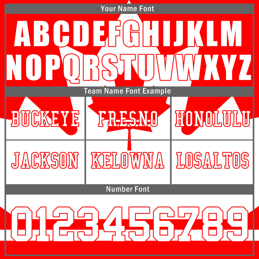 Custom Canada 2026 World Cup Football Shirt Customized Soccer Jersey for Fans Add Your Name & Number FZ190-F009149-4