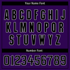 Custom Purple Black Raglan Sleeves Personalized Authentic Baseball Jersey BSBJ01-D017185