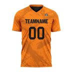 Custom Orange Soccer Sets Jersey Personalized SCJ101-D28013