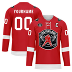 Custom Red White Personalized Hockey Jersey HCKJ01-D0a70ac
