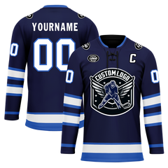 Custom Blue Personalized Hockey Jersey HCKJ01-D0a70d9