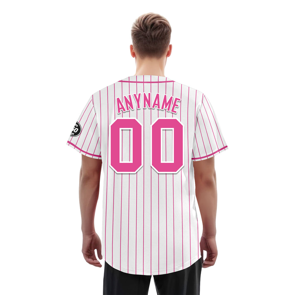 Custom Stripe Fashion Personalized Authentic Baseball Jersey BSBJ01-E025078-7