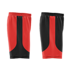 Custom Red Black Classic Style Reversible Basketball Uniform Personalized COOLMAX BBJR-D017042
