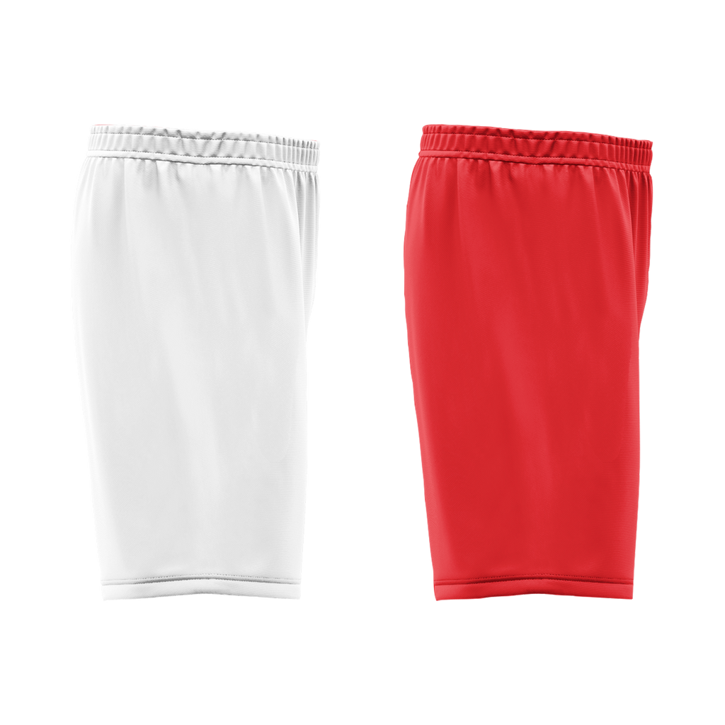 Custom White Red Classic Style Reversible Basketball Uniform Personalized Ordinary BBJR-D017026