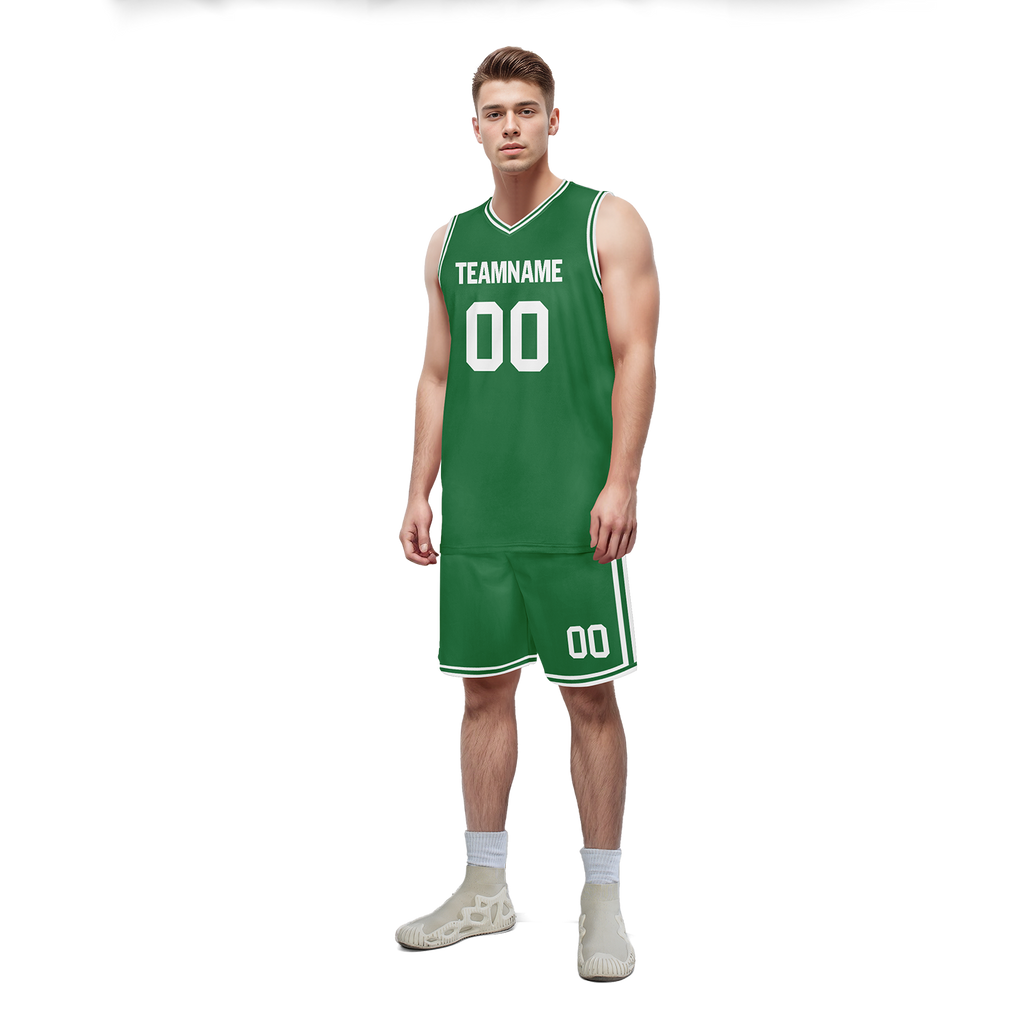 Custom Green Classic Style Sports Uniform Basketball Jersey BBJ01-bd0a700a