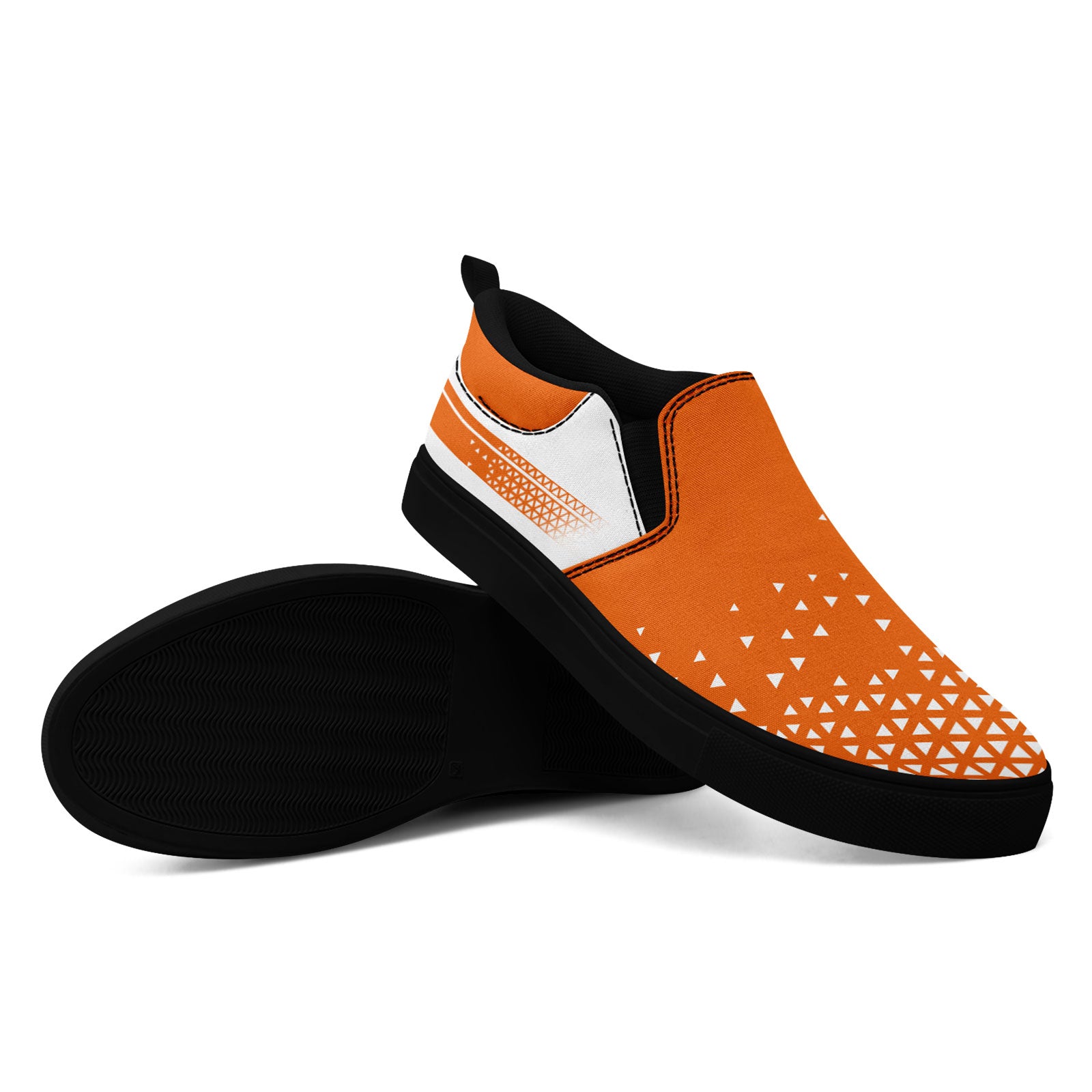 Custom Canvas Sneakers Personalized Slip On Shoes FN071-E023042-5