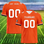Custom Orange Denver Personalized Authentic Football Jersey FBJ02-D020263-10