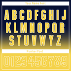 Custom Blue Yellow Fade Fashion Personalized Authentic Baseball Jersey BSBJ01-D0a70e9