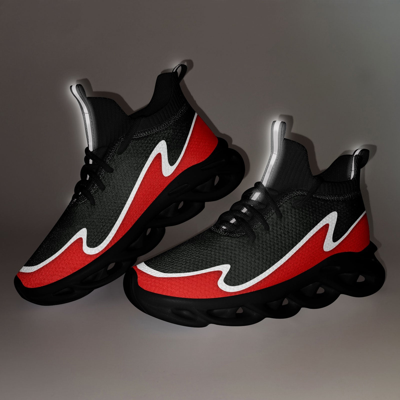 Custom Forest Red Maxsoul Shoes Personalized Sneaker FN030A-E020011-11