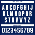Custom Blue White Raglan Sleeves Personalized Authentic Baseball Jersey BSBJ01-D020200-6