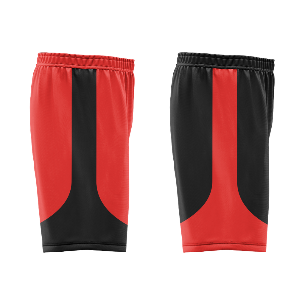 Custom Red Black Classic Style Reversible Basketball Uniform Personalized Ordinary BBJR-D017042
