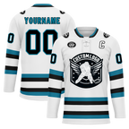 Custom White Personalized Hockey Jersey HCKJ01-D0a70c9