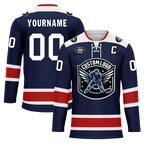 Custom Blue Red Personalized Hockey Jersey HCKJ01-D0a70f0