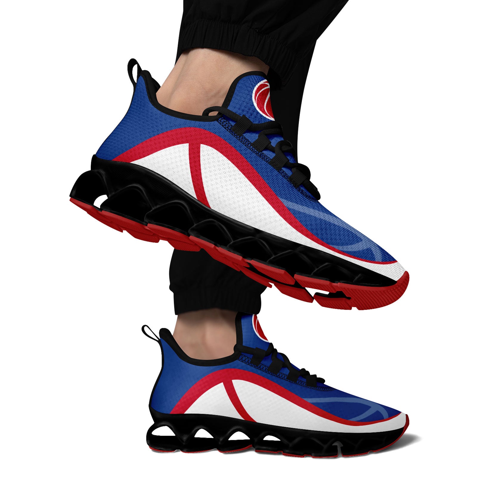 Custom Blue Red Maxsoul Shoes Personalized Sneaker FN003XD-D020391-1
