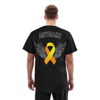 Custom Black World Cancer Day Personalized Authentic Baseball Jersey BSBJ01-E06020-16