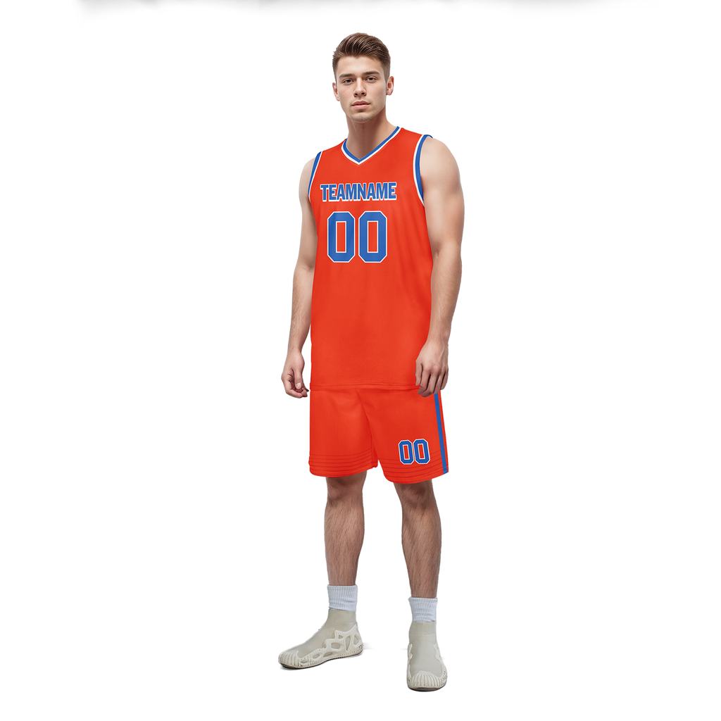 Custom Orange Classic Style Sports Uniform Basketball Jersey BBJ01-bd0a70d0