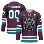 Custom Purple Personalized Hockey Jersey HCKJ01-D0a70d7