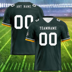 Custom Green Green Bay Personalized Authentic Football Jersey FBJ02-D020263-13