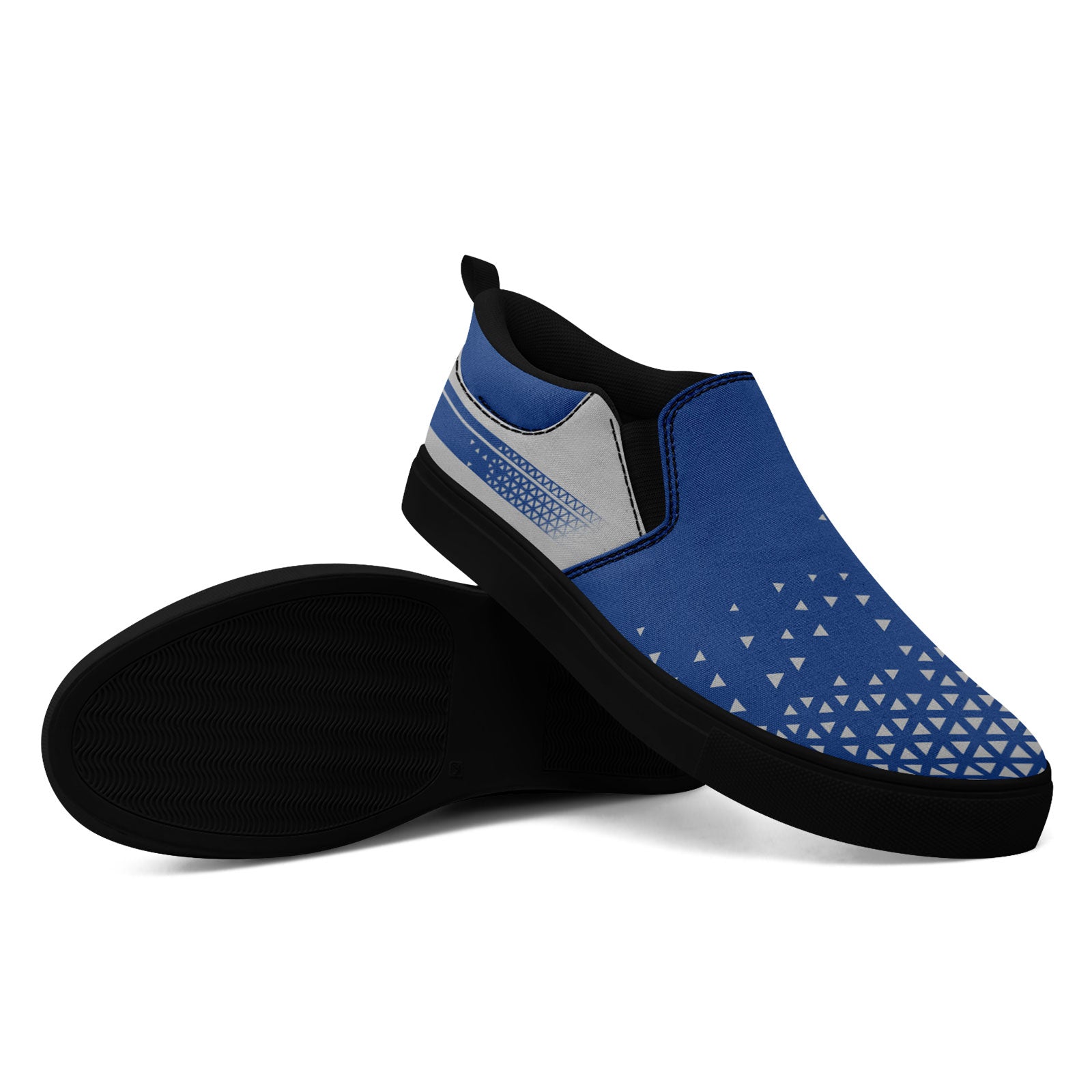 Custom Canvas Sneakers Personalized Slip On Shoes FN071-E023042-4