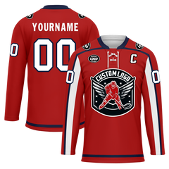 Custom Red Personalized Hockey Jersey HCKJ01-D0a70e9