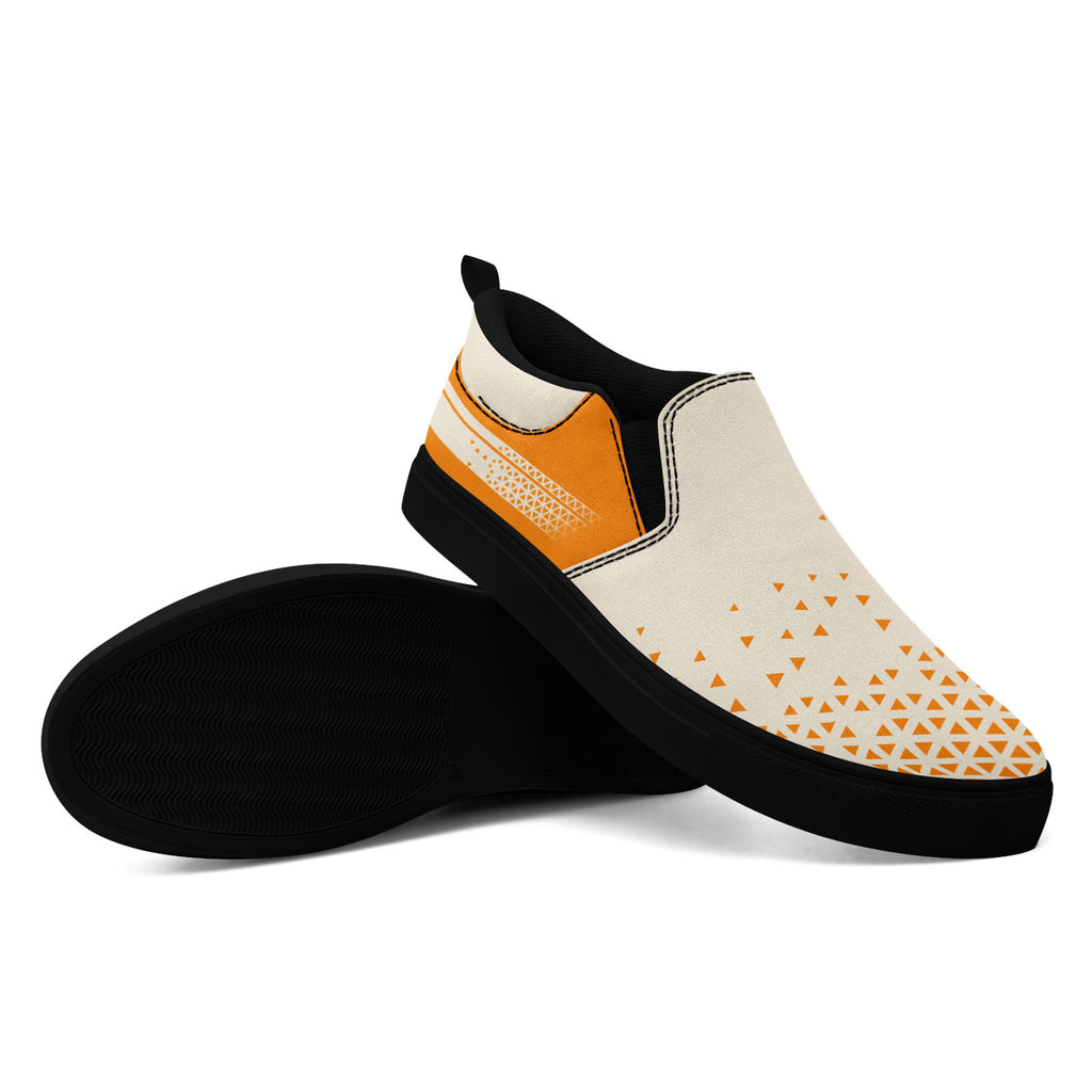 Custom Canvas Sneakers Personalized Slip On Shoes FN071-E023042-7