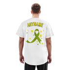Custom White World Cancer Day Personalized Authentic Baseball Jersey BSBJ01-E06020-5