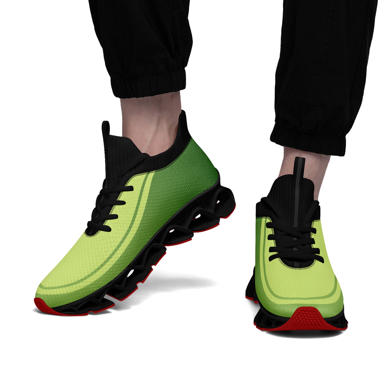 Custom Green Maxsoul Shoes Personalized Sneaker FN030XD-D020388-7