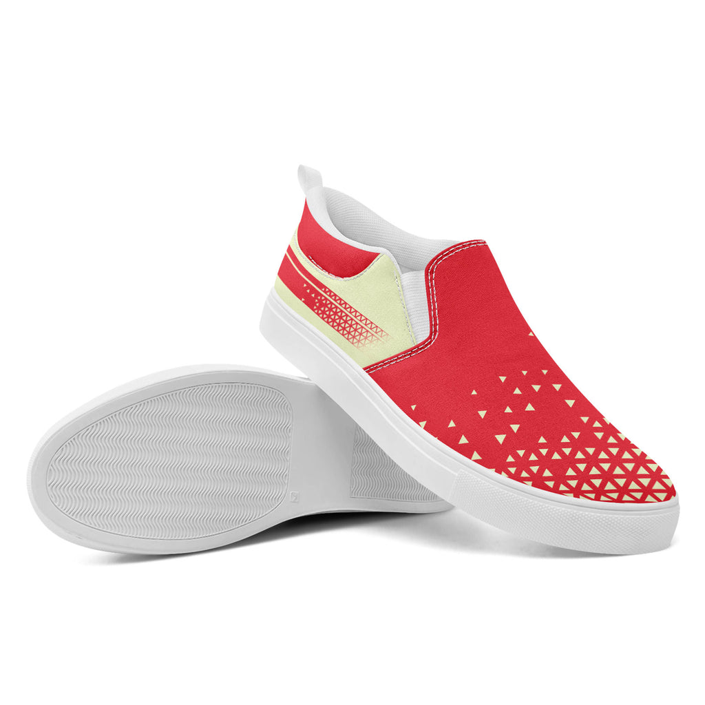 Custom Canvas Sneakers Personalized Slip On Shoes FN071-E023042-9