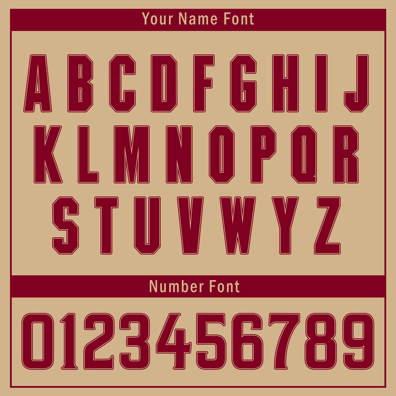 Custom Burgundy Tan Zebra Pattern Personalized Authentic Baseball Jersey BSBJ01-D020201-8