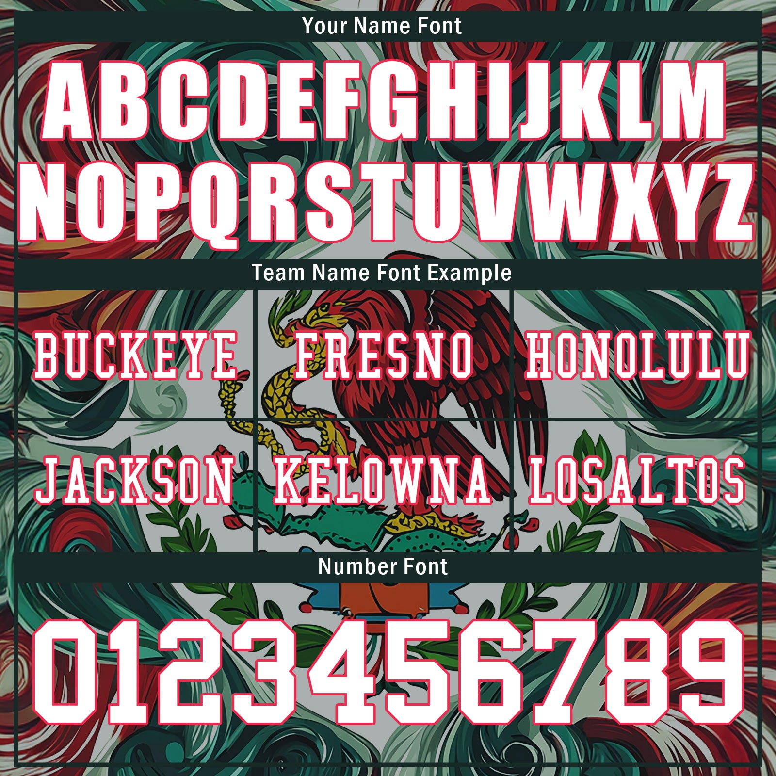 Custom Mexico 2026 World Cup Football Shirt Customized Soccer Jersey for Fans Add Your Name & Number FZ190-F020057-3