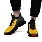 Custom Yellow Dark Gray Maxsoul Shoes Personalized Sneaker FN030XD-D020388-1