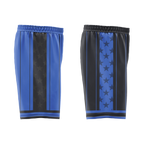 Custom Blue Black Classic Style Reversible Basketball Uniform Personalized Ordinary BBJR-D017055