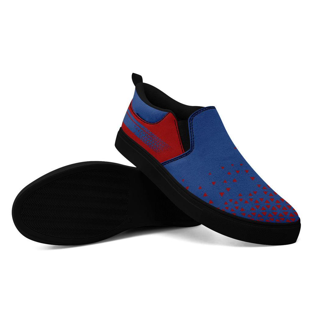 Custom Canvas Sneakers Personalized Slip On Shoes FN071-E023042-3