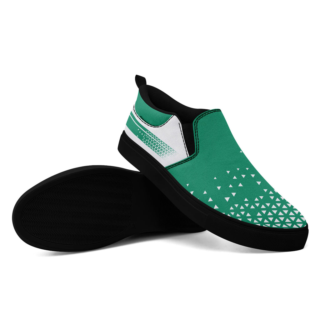 Custom Canvas Sneakers Personalized Slip On Shoes FN071-E023042-10