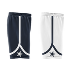 Custom Blue White Classic Style Reversible Basketball Uniform Personalized Ordinary BBJR-D017056