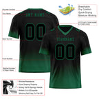 Custom Dark Geen Fade Fashion Personalized Authentic Football Jersey FBJ02-D06086