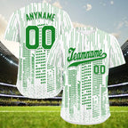 Custom Personalized Authentic Baseball Jersey BSBJ01-E027007