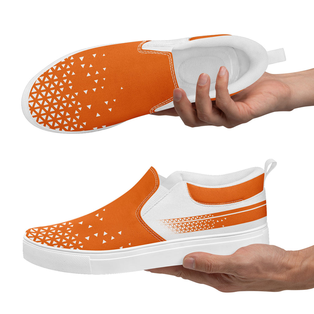 Custom Canvas Sneakers Personalized Slip On Shoes FN071-E023042-5