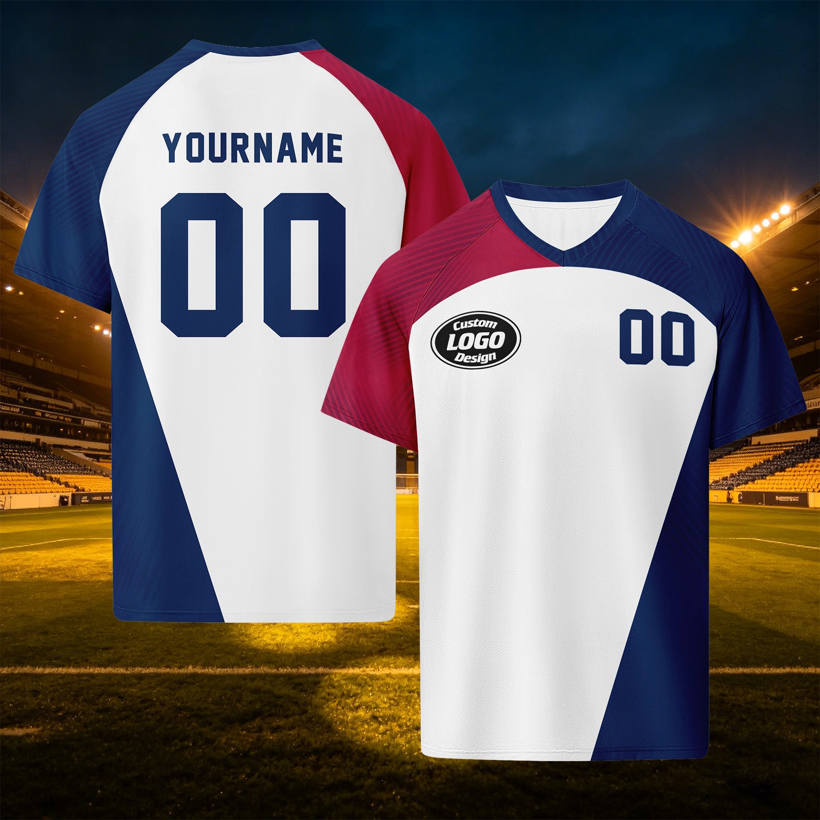 Custom United States 2026 World Cup Football Shirt Customized Soccer Jersey for Fans Add Your Name & Number FZ190-F009146-2