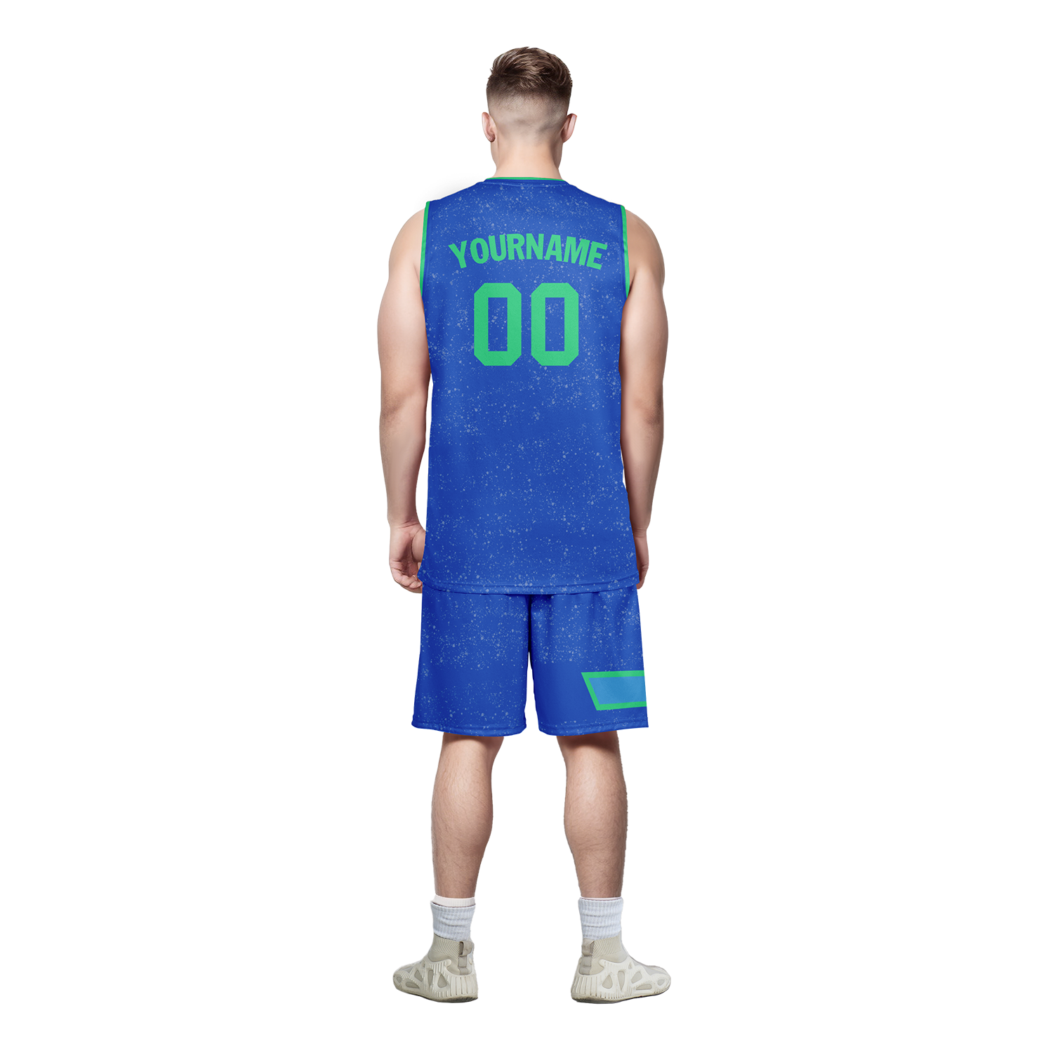 Custom Blue White Classic Style Sports Uniform Basketball Jersey BBJ01-bd0a7009