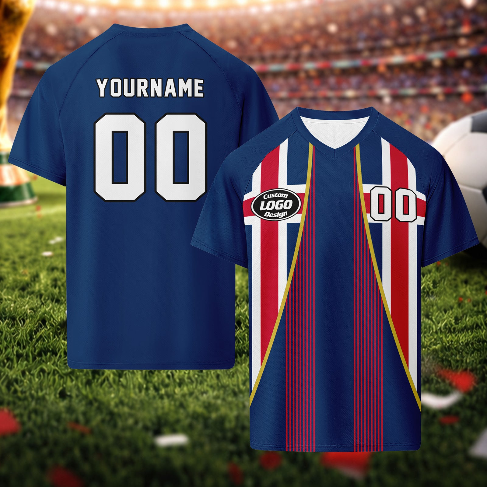 Custom England 2026 World Cup Football Shirt Customized Soccer Jersey for Fans Add Your Name & Number FZ190-F023109-4