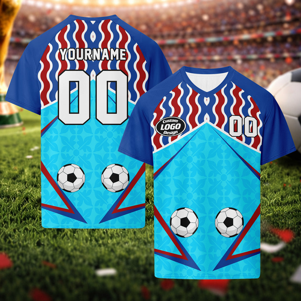 Custom France 2026 World Cup Football Shirt Customized Soccer Jersey for Fans Add Your Name & Number FZ190-F023107-19
