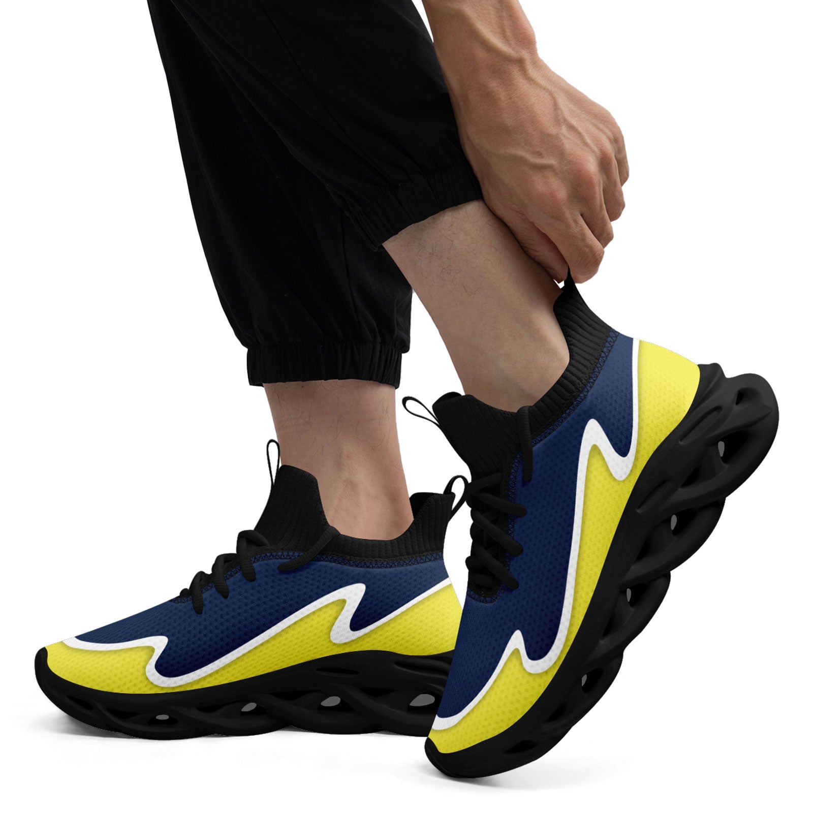 Custom Blue Green Maxsoul Shoes Personalized Sneaker FN030A-E020011-3