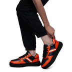 Custom Blue Orange Chicago Shoes Personalized Sneaker FN032-D020389-7