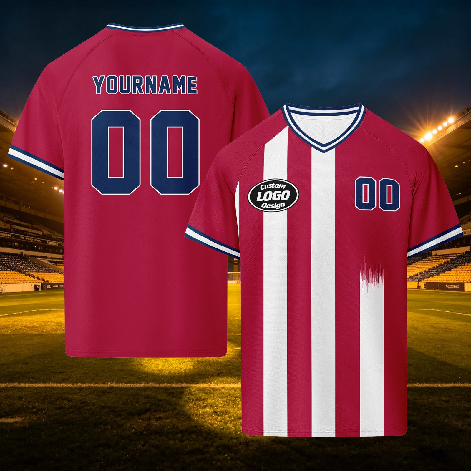 Custom United States 2026 World Cup Football Shirt Customized Soccer Jersey for Fans Add Your Name & Number FZ190-F009146-1