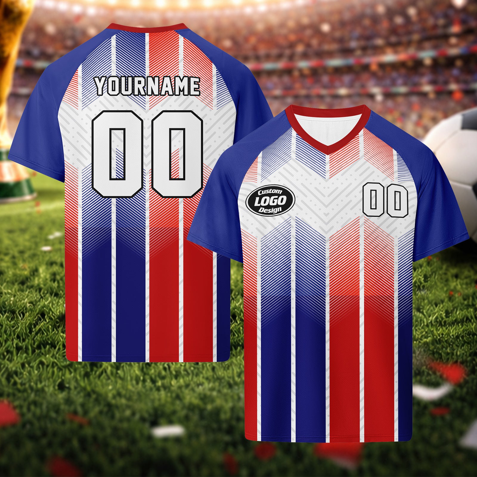 Custom France 2026 World Cup Football Shirt Customized Soccer Jersey for Fans Add Your Name & Number FZ190-F023107-6